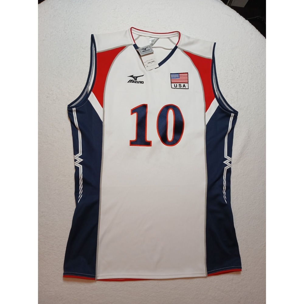 Riley Salmon Autographed Team USA Jersey - 2008 Olympic Volleyball Gold Medalist